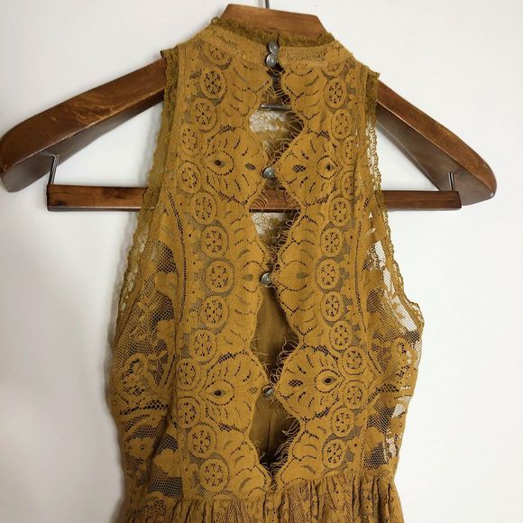 FREE PEOPLE LACE VERUSHKA MINI DRESS - Picture 4 of 7